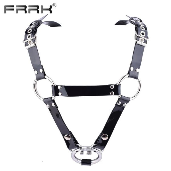 Yetişkin Oyuncaklar Frrk PU Kemer Kabezi Metal Chastity Cage BDSM Oynatıcı Değişken Boyutlar Seksi Yetişkinler Samimi Ürünler Seks Oyuncak Bonda Gear 231213