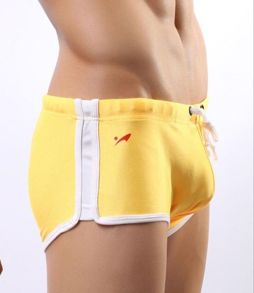 Novo menino fatos de banho boxer homem sexy secagem rápida calções de natação criativo praia maiô maillot de bain beach wear nova fashion9605121