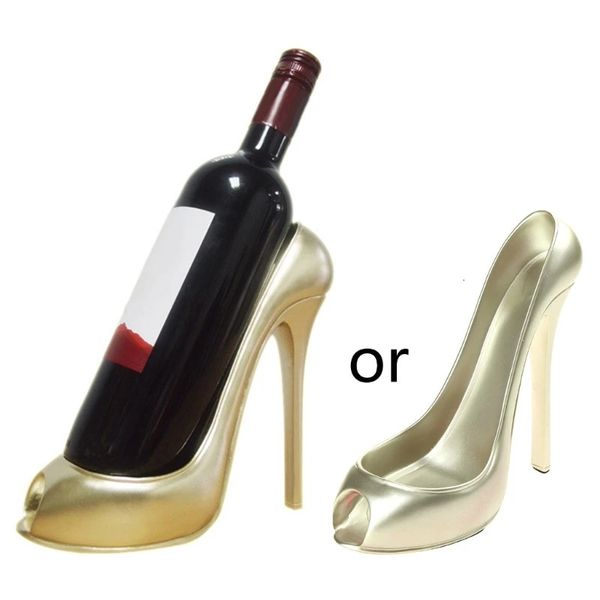 Tisch-Weinregale, High-Heel-Schuhflaschenhalter, stilvolles Regal, Geschenkkörbe, Zubehör 231213