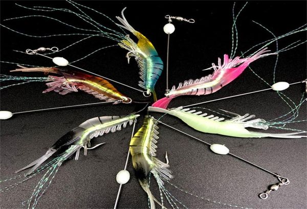 Kunststoff-Garnelenköder Garnelenköder Garnelen-Jigging-Köder 95 cm 64 g Künstlicher Garnelenköder Octopus Squid Jig Angelhaken 375 X25818506