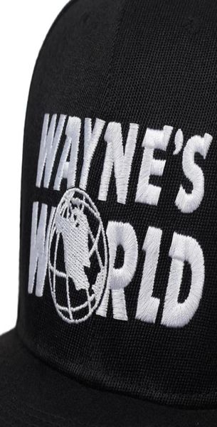 FashionWayne039s World Hat Костюм Бейсбольные кепки Waynes World Унисекс Земляные шапки Вышитая шляпа дальнобойщика Папа Кепка унисекс7244032