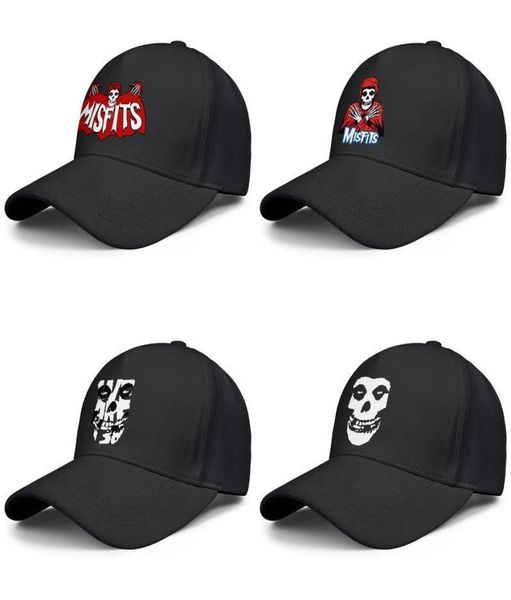 Danzig Designs Misfits Fiend Skull nero uomo e donna berretto da baseball design designer golf cool montato cappelli classici unici personalizzati G2182628