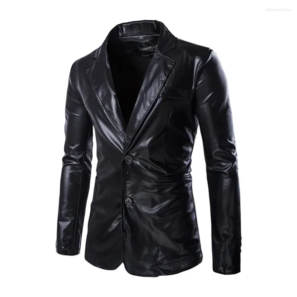 Herrenanzüge Bling Shiny Performance Blazer Smoking Kleid Anzug Zwei Knöpfe Partymantel Gentleman Jacke Blazer Kleidung