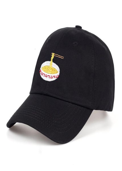Модная бейсбольная кепка унисекс с лапшой и вышивкой, хлопковая регулируемая шляпа, бейсбольная кепка, уличная повседневная бейсболка для папы, кепка Snapback для девочек7297414
