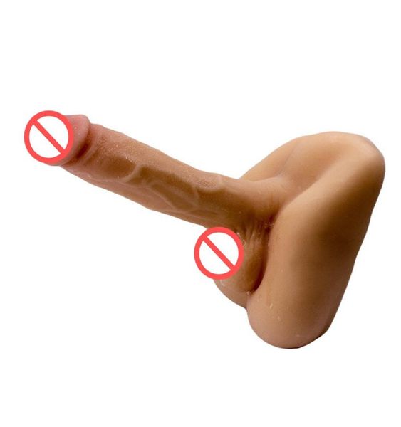 Реалистичный фаллоимитатор Донг, пенис, женская мастурбация, секс-игрушка для взрослых для женщин, кукла-мастурбатор8794195