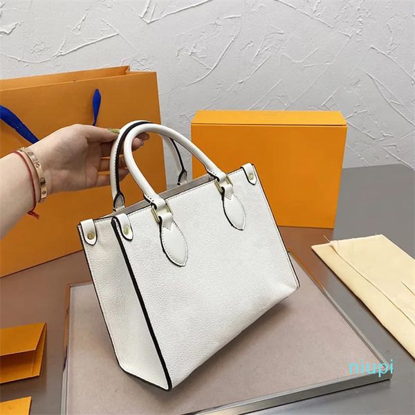 Designer -25 cm Frauen Handtaschen Crossbody Taschen Klassische Large -Kapazität Mommy Shopping Bag Fashion Tote
