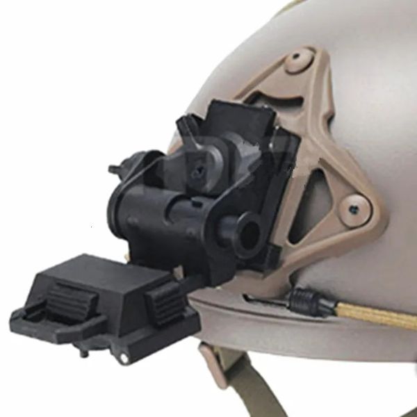 Capacetes de esqui TB1012BKDE Paintball L4G24 NVG DE TanBlack 100 Suporte de capacete de plástico 231213