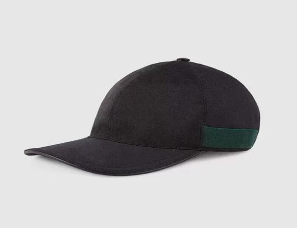 10a Black White Canvas Red Ball Green Web Ball Cap com caixa de pó de poeira Moda Mulheres Sun Hap