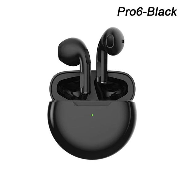 Auricolari Bluetooth TWS Pro6 Microfono stereo HiFi wirelessIdeale per smartphone Android iOS Cuffie sportive perfette per un suono coinvolgente