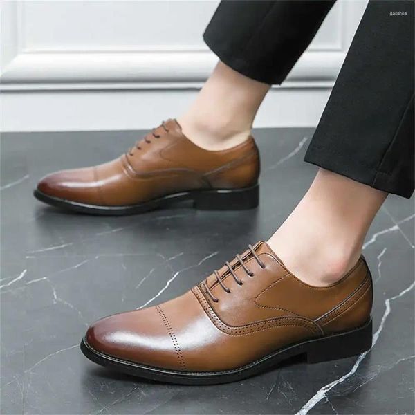 Scarpe eleganti numero 43 Signori da uomo da ufficio divertenti per scarpe da ginnastica sportive di marca Sneachers Tens