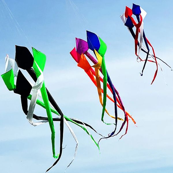 Kite-Zubehör, 4 m, bunt, aufblasbar, drehbar, Schwanzaufhänger, 3D-Spiralverbindung, Verbindung, dynamische Stange, Paket 231212