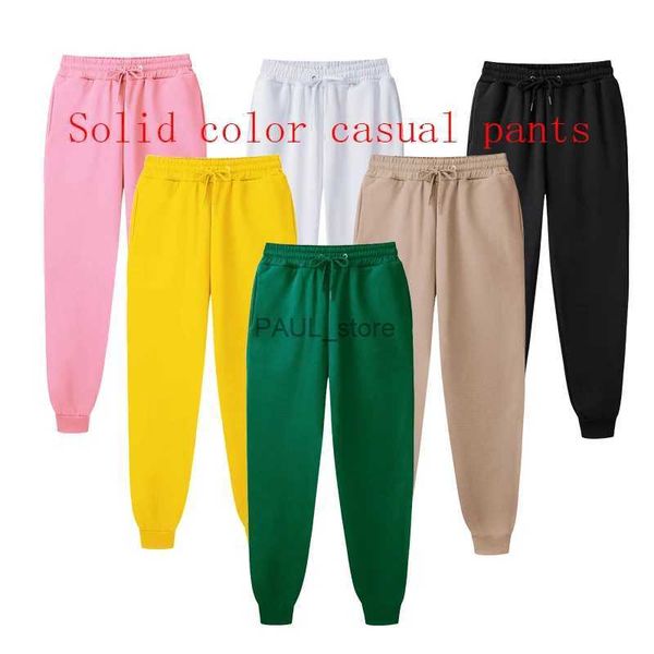 Frauen Hosen Capris Neue Ms. Joggers Marke Frau Hosen Casual Hosen Jogginghose Jogger Einfarbig Hoodie Fitness Workout Kordelzug PantsL231211