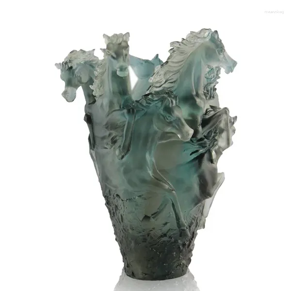 Vasi Classical Office Home Decorative Vase Glass Haute Couture produttore unico OEM ODM