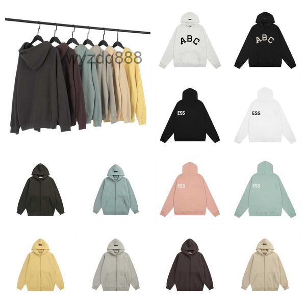 Ess Designer Hooded Essentailhoodie 1977 Bedruckter Brief Pullover Sweatshirts Klassischer übergroßer Kapuzenpullover Essentialclothing Paare HYXB