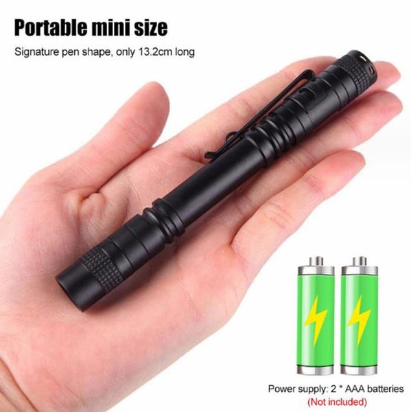 Violet Light Penlight Mini Tactical Light Pen LED Medizinische Detektorlampe Taschenlampe zur Untersuchung