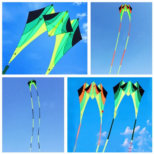 Kite Acessórios design 3d nylon kite adulto brinquedos voadores com linha de carretel grátis wei 231212