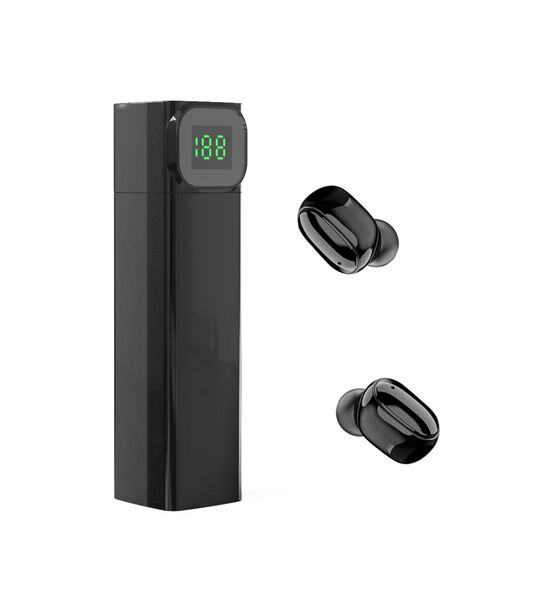 Bqc01 TWS stéréo Bluetooth écouteurs tactile sans fil casque Sport casque de jeu écouteurs avec affichage LED et Microphone4161383