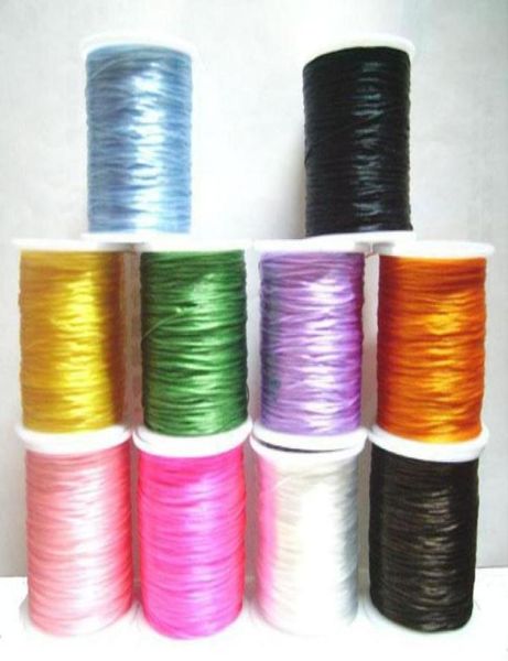 Filo elastico per perline elasticizzato da 5 rotoli per regalo di gioielli artigianali fai-da-te 05mm WS052371593227551