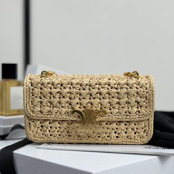 Designer Triumphal Handgewebte Handtasche Designer Damen One Shoulder Chain Bag Triumphal Arch Woven Handtasche Woven Bag Sac a main Arc de Triomphe 197993