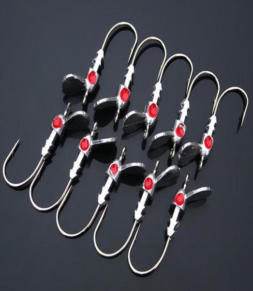 20 Stück Angelköder Lead Jigs Hooks 10g55cm0123456788671571