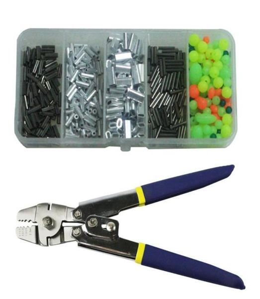 Set di pinze per crimpare a mano per fune leader per manicotti ovali e manicotti di arresto in rame e alluminio da 01 mm a 22 mm3396305