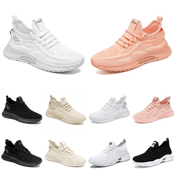 Freizeitschuhe Frühjahr/Sommer Neue Mode Lässige Sport Einzelne Schuhe Atmungsaktive Trendy Mesh Sport Damenschuhe 001