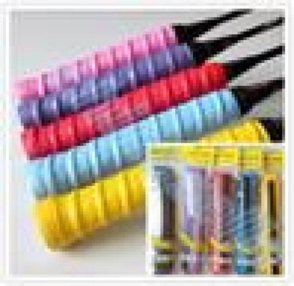 10 pezzi Overgrip per racchetta da tennis Nastro antiscivolo Assorbito Avvolge Racchetta da badminton OverGrip Pesca Antiscivolo Fascia per il sudore grip6670005