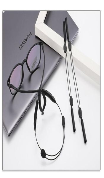 Sommer Frühling Frau und Mann Brillen Seilband verstellbare Brillen r ope Sport Sonnenbrillen rutschfeste Ohrbügel Antidrop Sili3511582