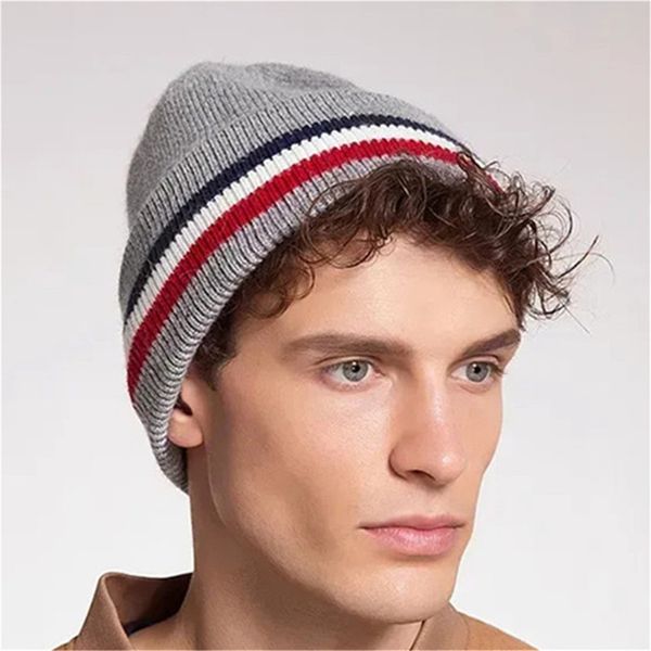 Winter-Strickmütze, Designer-Mütze, modische Motorhaube, elegante Herbstmützen für Männer, Totenkopf, Outdoor-Damen, Cappelli-Mützen, Strickmütze Z-25