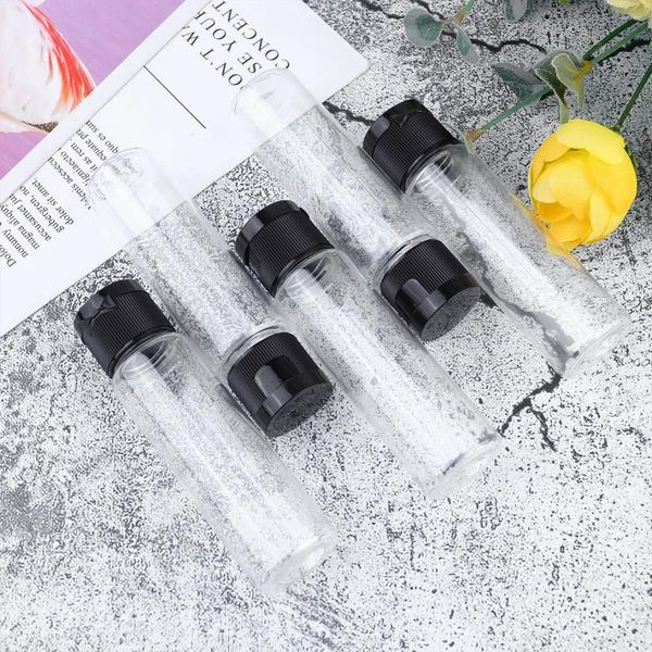 Speicherflaschen 24pcs Quetscherndefüllbare Behälter für Shampoo Lotions Körpercremes Probe Kosmetik