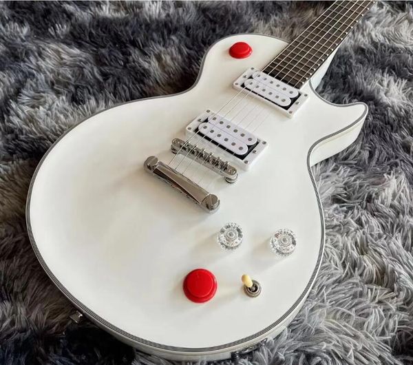 Yeni Varış Buckethead Custom Shop Elektro Gitar, Gülağacı Klavye, Kilitleme düğmesi, Kill Switch Gitar, 24 Frets, Tek Parça Boyun