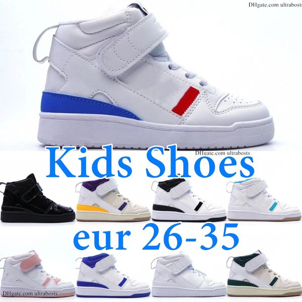 Kinder Turnschuhe 84er Kleinkinder Schuhe 84 Lässige Jungen Kinder Trainer Jugend Mädchen Kinderschuh Schwarz Weiß Blau Collegiate Lila Collegiate Gold Grün Rot Pi O851 #