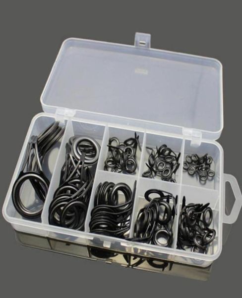 Accessori per la pesca Set di guide per asta confezionate da 75 Kit di riparazione della punta Acciaio ad alto tenore di carbonio3953769