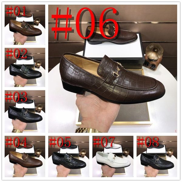 34Modell Sommer Männer Designer Kleid Schuhe 2023 Neue Hochzeit Social Anzug Luxus Echtes Leder Handgemachte Bequeme Mode Hohl Weiße Schuhe mann