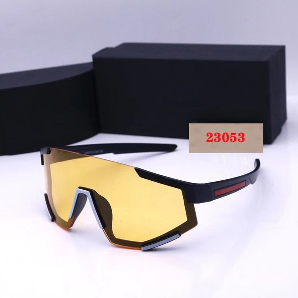 Outdoor-Windbrille Prad Sonnenbrille Damen Brille Herren Leicht und komfortabel dynamisch und energisch Radfahren Sport Sonnenbrille Shield Sonnenbrille Unisex-Brille