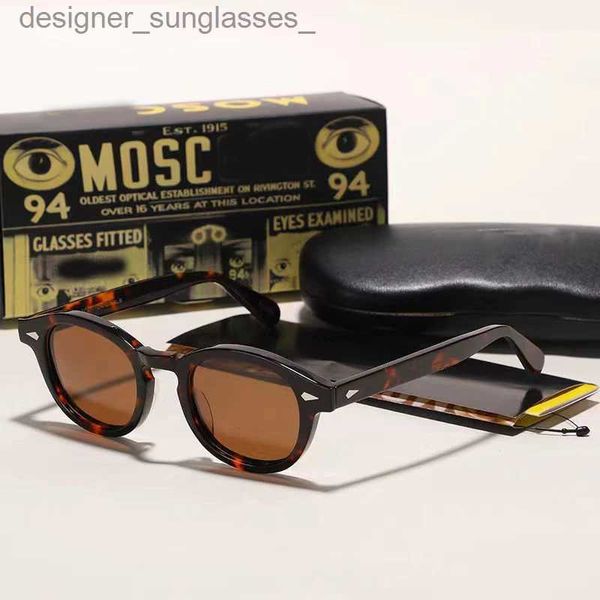Sonnenbrille Retro Johnny Depp Sonnenbrille Männer Polarisierte Sonnenbrille Frauen Marke Vintage Acetat Rahmen Für Männliche Brillen Lemtosh EyewearL231214