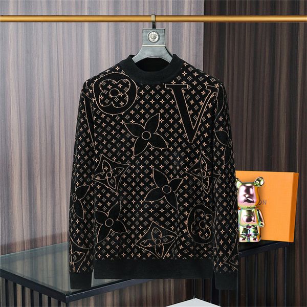 2 Tasarımcı Kazak Sweater Erkek Kadın Moda Erkek Kadın Sıcak Örgü Koru Kış Kış Siyah Snitwear Uzun Kollu Kıyafetler Üst Sıcak iç çamaşırı M-3XL#40