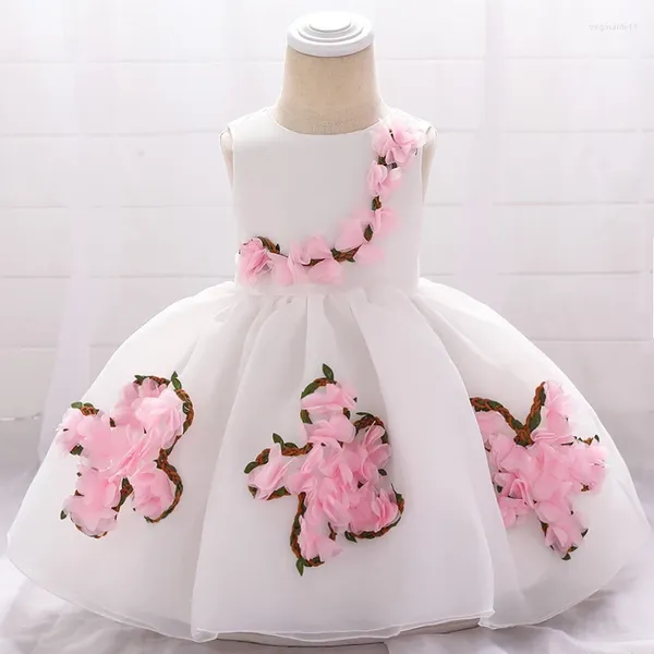 Mädchen Kleider Baby Taufe Kleid Für Mädchen Geboren Taufkleid Kleinkind 1. Geburtstag Hochzeit Party Toodler Sommer Kleidung