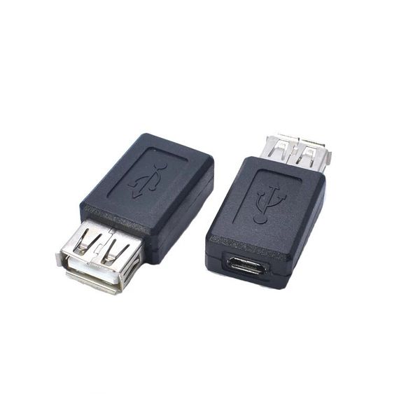 10 teile/los --- USB 2,0 A Buchse auf Micro B 5P Buchse Adapter Konverter Stecker Extender