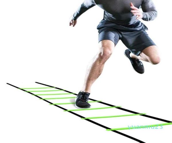 Bütün hızlı teslimat 5m 10rung naylon kayışlar Eğitim Merdivenleri Çeviklik Merdivenleri Futbol Futbol Sekmesi Hızlı Merdiven Spor Fitness Equ4365182