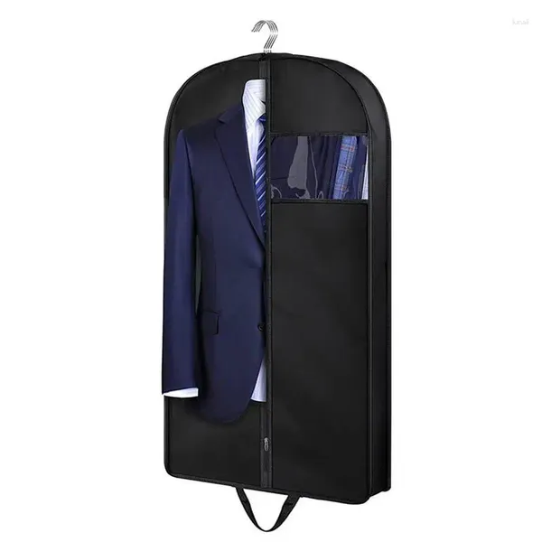 Sacos de armazenamento Vestuário para capas de viagem Ternos Protetor de roupas de viagem portátil Roupas à prova de poeira