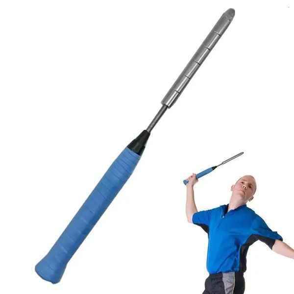 Tennisschläger Saiten Badminton Power Enhance Grip Swing Racket Trainer Tool Einstellbare Krafttrainingsgeräte 231213