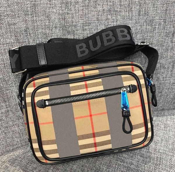 Borse da sera Designer di lusso TB Vintage Check Borsa per fotocamera da uomo di marca nylon messenger tela strisce classiche a tracolla Borsa a mano da donna pochette borsa tote