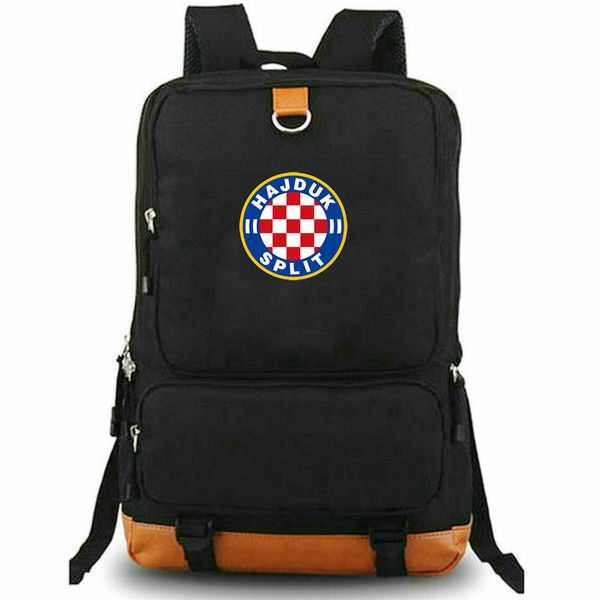 Hajduk Split HNK-Rucksack, Poljud-Tagesrucksack, Club-Schultasche, Sport-Team-Rucksack, bedruckter Rucksack, Freizeit-Schultasche, Laptop-Tagesrucksack