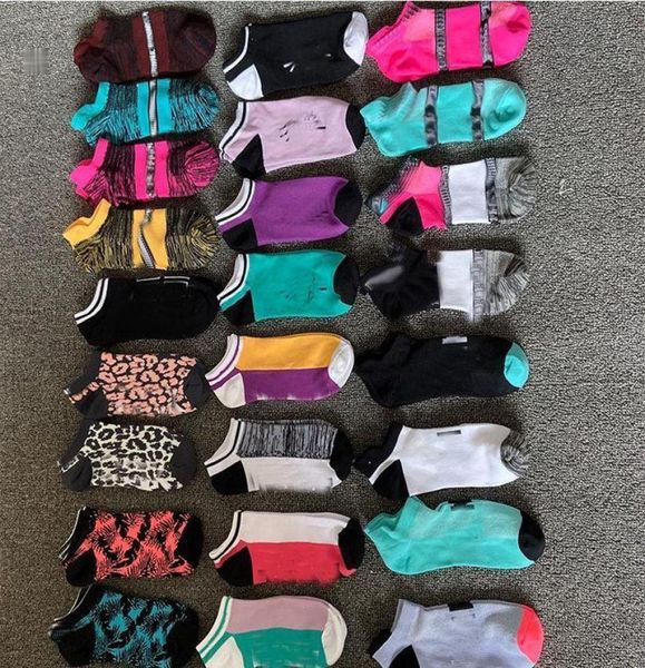 DHL rosa preto meias adulto algodão curto tornozelo meias esportes basquete futebol adolescentes cheerleader novo sytle meninas mulheres sock2940888