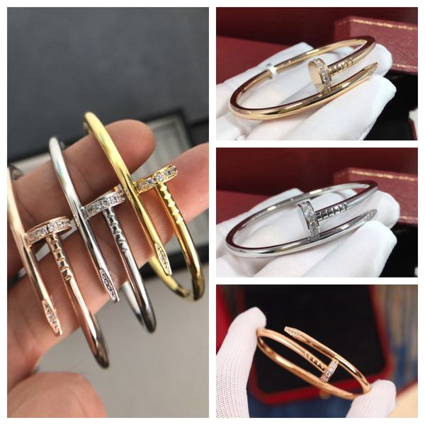 Designer-Nagel-Geparden-Armband, luxuriöses Diamant-Armband, hochwertiges männliches und weibliches Paar-Armband für Urlaubsgeschenke