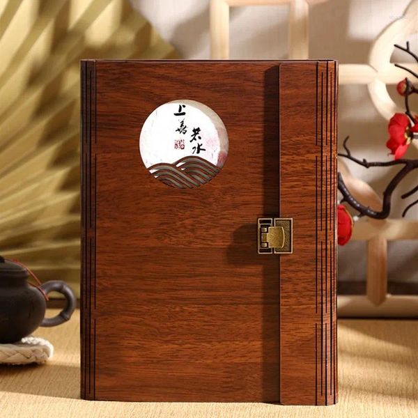 Kreative Chinesischen Vintage Stil Agenda Zeitschrift Buch A5 Lose-Blatt Notizblock Holz Abdeckung Binder Notebook Büro Schreibwaren