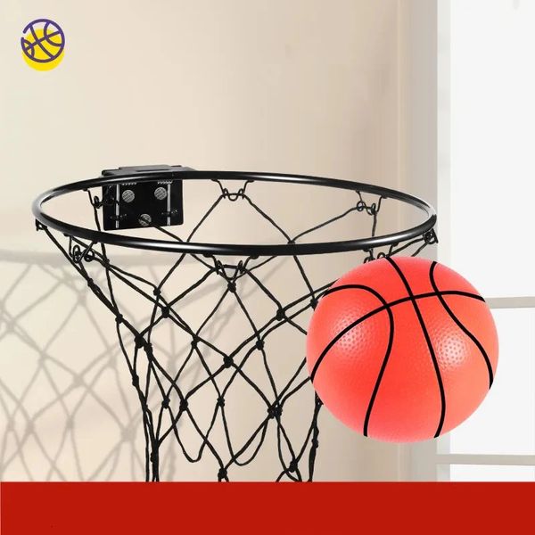 Bolas de 30 cm de basquete pendurado na parede de parede de bastão de aro de aro esportivo líquido Redação de basquete infantil externo interior 231213