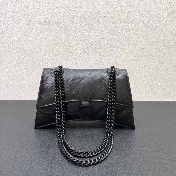 Hourglass Designer bag women shoulder bags black chain purse tote B Family 8-line bags wallet on chain Handbags Patent leather Bags Purse crossbody classic flap bag