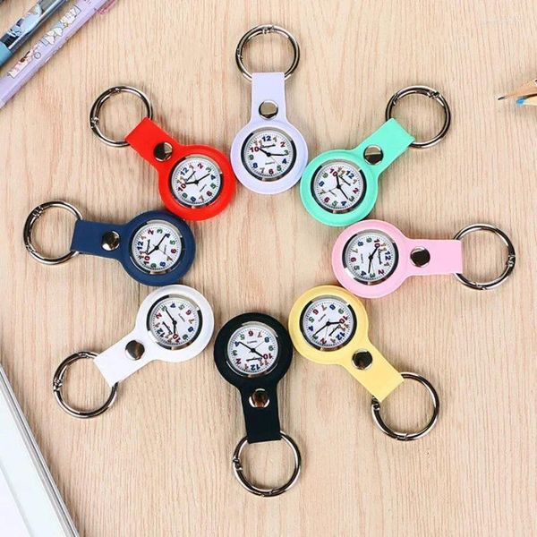 Armbanduhren Damen Herren Schlüsselanhänger Taschenuhren Jungen Mädchen Studenten für Text Kletterer Ärzte Sport tragbar